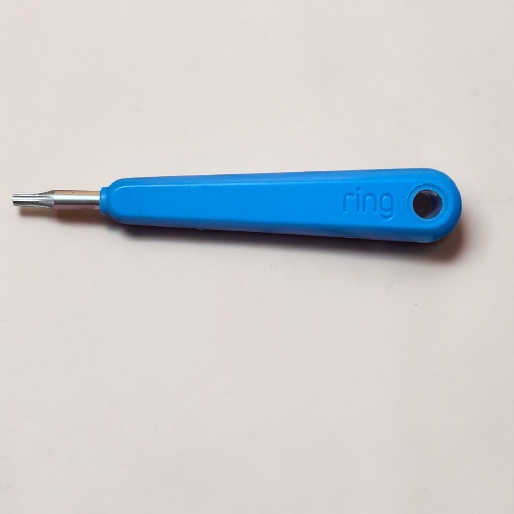 Ring Video Doorbell Screwdriver‎ Tool Blue Security Bit T6 T15 Replacement